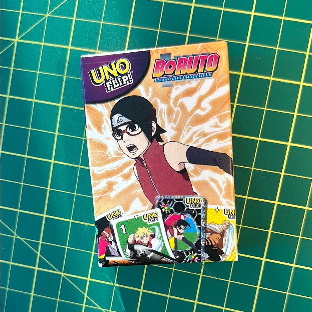 Boruto UNO Flip Cards